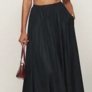 Reformation x Kacey Mustgraves magnolia tank Midi Skirt with Pockets